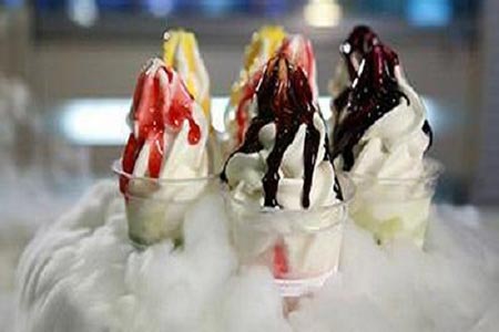 氮气冰淇淋实训 氮气冰淇淋做法教学 氮气冰淇淋制作